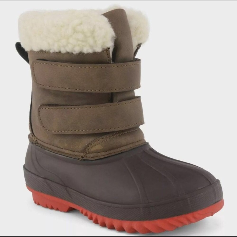 NWT Cat & Jack Barkley Winter Brown Boots